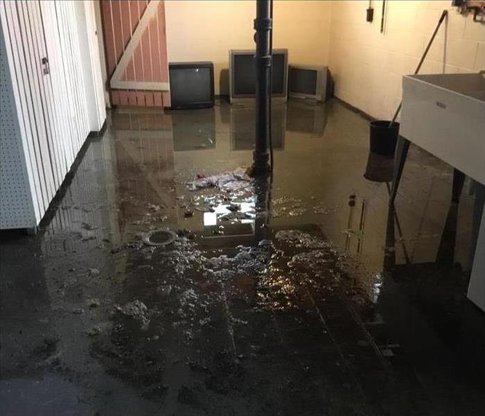 Sewage Water in basement floor flooded